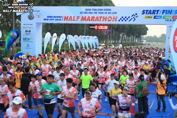 BINH DUONG NEW CITY HALF MARATHON 2024 - Ảnh #1738440