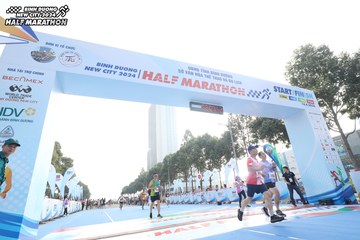 BINH DUONG NEW CITY HALF MARATHON 2024 - Ảnh #1822324