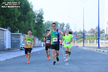 BINH DUONG NEW CITY HALF MARATHON 2024 - Ảnh #1764108
