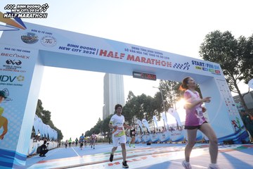 BINH DUONG NEW CITY HALF MARATHON 2024 - Ảnh #1820120