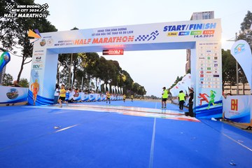 BINH DUONG NEW CITY HALF MARATHON 2024 - Ảnh #1729535