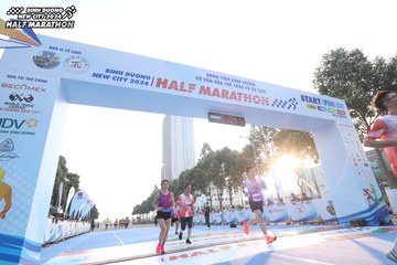 BINH DUONG NEW CITY HALF MARATHON 2024 - Ảnh #1819855