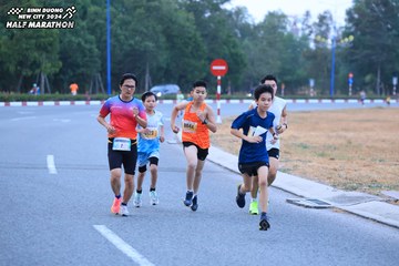BINH DUONG NEW CITY HALF MARATHON 2024 - Ảnh #1726035