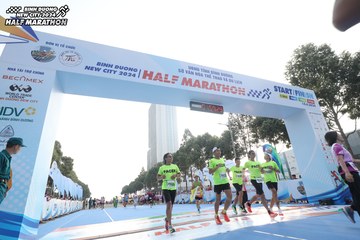 BINH DUONG NEW CITY HALF MARATHON 2024 - Ảnh #1821818