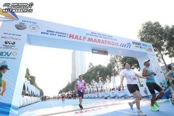 BINH DUONG NEW CITY HALF MARATHON 2024 - Ảnh #1821866