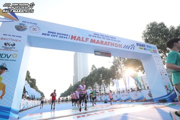 BINH DUONG NEW CITY HALF MARATHON 2024 - Ảnh #1820380
