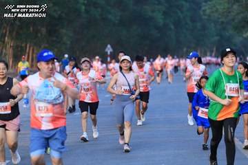 BINH DUONG NEW CITY HALF MARATHON 2024 - Ảnh #1772417