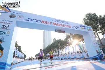 BINH DUONG NEW CITY HALF MARATHON 2024 - Ảnh #1820333