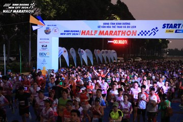 BINH DUONG NEW CITY HALF MARATHON 2024 - Ảnh #1737937