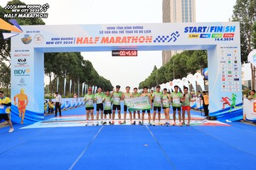 BINH DUONG NEW CITY HALF MARATHON 2024 - Ảnh #1736120