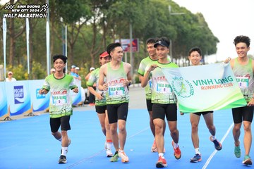 BINH DUONG NEW CITY HALF MARATHON 2024 - Ảnh #1736166