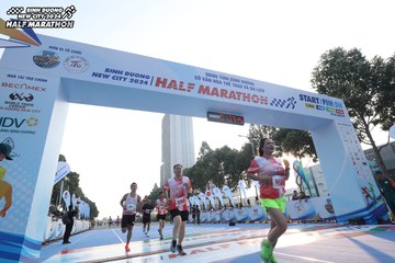 BINH DUONG NEW CITY HALF MARATHON 2024 - Ảnh #1820088