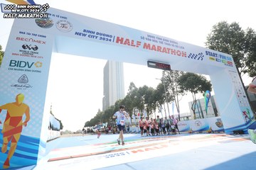 BINH DUONG NEW CITY HALF MARATHON 2024 - Ảnh #1819133