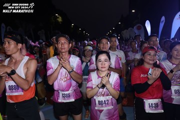 BINH DUONG NEW CITY HALF MARATHON 2024 - Ảnh #1737897