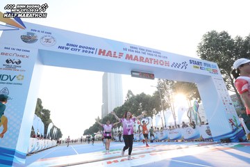 BINH DUONG NEW CITY HALF MARATHON 2024 - Ảnh #1820622