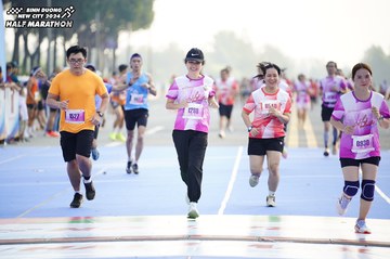 BINH DUONG NEW CITY HALF MARATHON 2024 - Ảnh #1763227