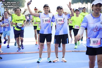 BINH DUONG NEW CITY HALF MARATHON 2024 - Ảnh #1760182