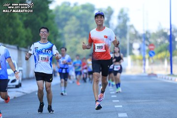 BINH DUONG NEW CITY HALF MARATHON 2024 - Ảnh #1766985