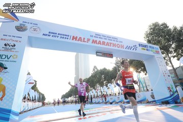 BINH DUONG NEW CITY HALF MARATHON 2024 - Ảnh #1820927