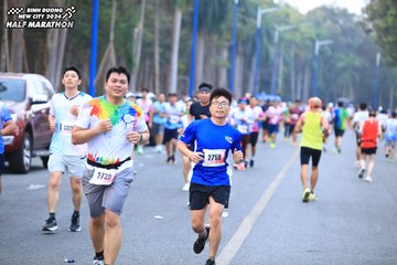 BINH DUONG NEW CITY HALF MARATHON 2024 - Ảnh #1750402
