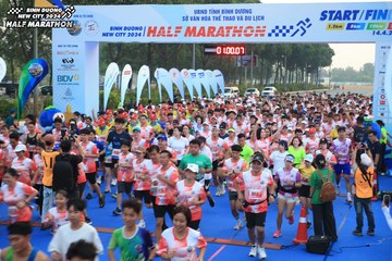 BINH DUONG NEW CITY HALF MARATHON 2024 - Ảnh #1738433