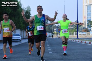 BINH DUONG NEW CITY HALF MARATHON 2024 - Ảnh #1764130