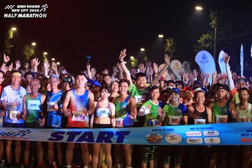 BINH DUONG NEW CITY HALF MARATHON 2024 - Ảnh #1737629