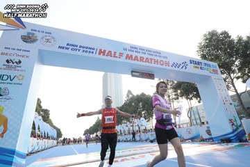 BINH DUONG NEW CITY HALF MARATHON 2024 - Ảnh #1821503
