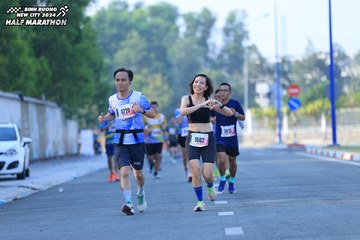 BINH DUONG NEW CITY HALF MARATHON 2024 - Ảnh #1766995