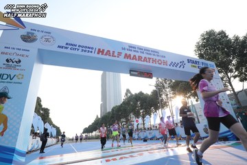 BINH DUONG NEW CITY HALF MARATHON 2024 - Ảnh #1820151
