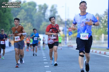 BINH DUONG NEW CITY HALF MARATHON 2024 - Ảnh #1776168