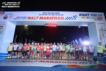 BINH DUONG NEW CITY HALF MARATHON 2024 - Ảnh #1737748