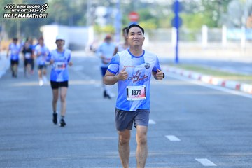 BINH DUONG NEW CITY HALF MARATHON 2024 - Ảnh #1771178