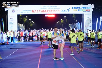 BINH DUONG NEW CITY HALF MARATHON 2024 - Ảnh #1737334