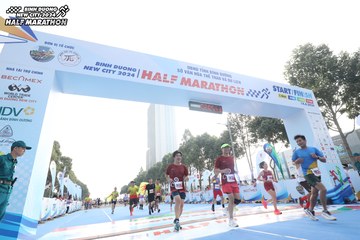 BINH DUONG NEW CITY HALF MARATHON 2024 - Ảnh #1822209