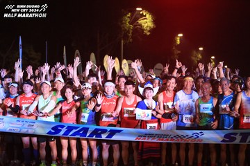BINH DUONG NEW CITY HALF MARATHON 2024 - Ảnh #1737631