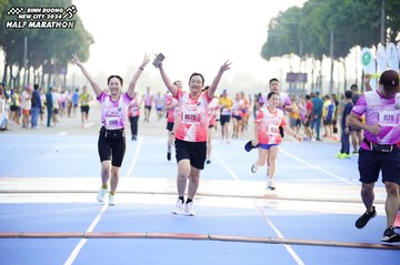 BINH DUONG NEW CITY HALF MARATHON 2024 - Ảnh #1763446