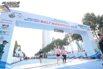 BINH DUONG NEW CITY HALF MARATHON 2024 - Ảnh #1822125