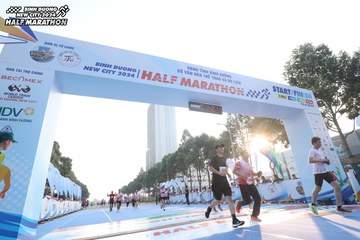 BINH DUONG NEW CITY HALF MARATHON 2024 - Ảnh #1820476