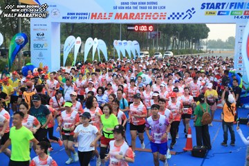 BINH DUONG NEW CITY HALF MARATHON 2024 - Ảnh #1738444