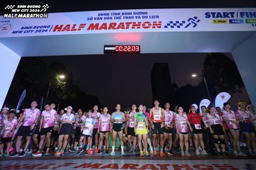 BINH DUONG NEW CITY HALF MARATHON 2024 - Ảnh #1737902