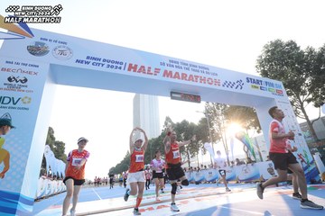 BINH DUONG NEW CITY HALF MARATHON 2024 - Ảnh #1820463