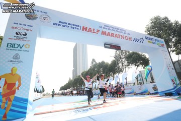 BINH DUONG NEW CITY HALF MARATHON 2024 - Ảnh #1819095