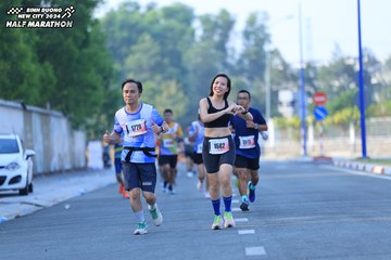 BINH DUONG NEW CITY HALF MARATHON 2024 - Ảnh #1766996