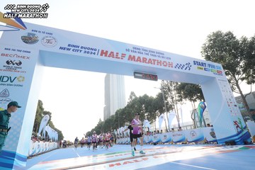 BINH DUONG NEW CITY HALF MARATHON 2024 - Ảnh #1821682