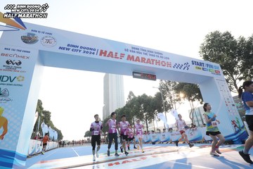 BINH DUONG NEW CITY HALF MARATHON 2024 - Ảnh #1821055