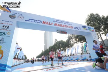 BINH DUONG NEW CITY HALF MARATHON 2024 - Ảnh #1821553
