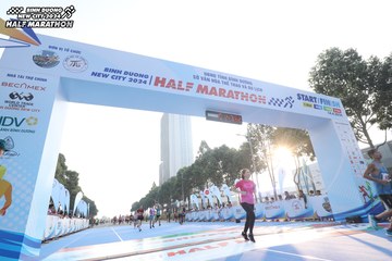 BINH DUONG NEW CITY HALF MARATHON 2024 - Ảnh #1820597