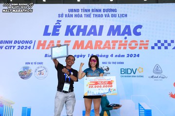 BINH DUONG NEW CITY HALF MARATHON 2024 - Ảnh #1790616