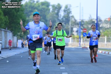 BINH DUONG NEW CITY HALF MARATHON 2024 - Ảnh #1766741